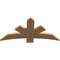 Ekena Millwork Alberta Smooth Timber Gable Bracket, Western Red Cedar, 48"W x 24"H x 1 1/2"D x 5 1/2"F, 12/12 Pitch GBW048X24X0206ALB00SWR - alternate 4